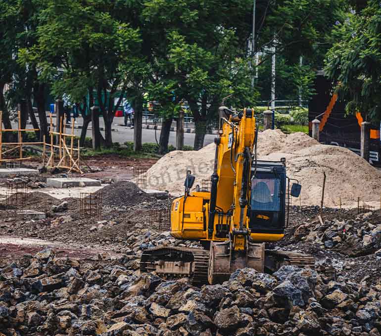 Shovel excavator